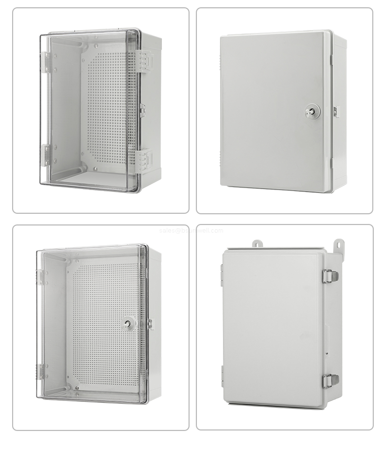 Lockable Polycarbonate Electrical Enclosure IP66 Dustproof for Low Voltage Systems