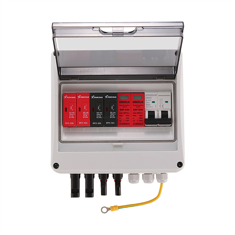 600V DC 2P surge lightning protection device (2P, 40kA)