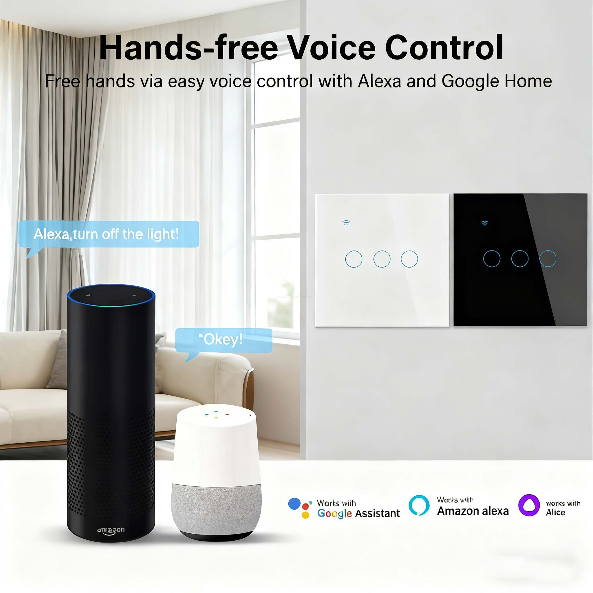 Capacitive Touch Light Switch