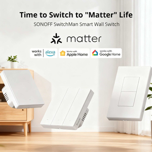 Smart Wall Switch with Schedule & Voice Control
