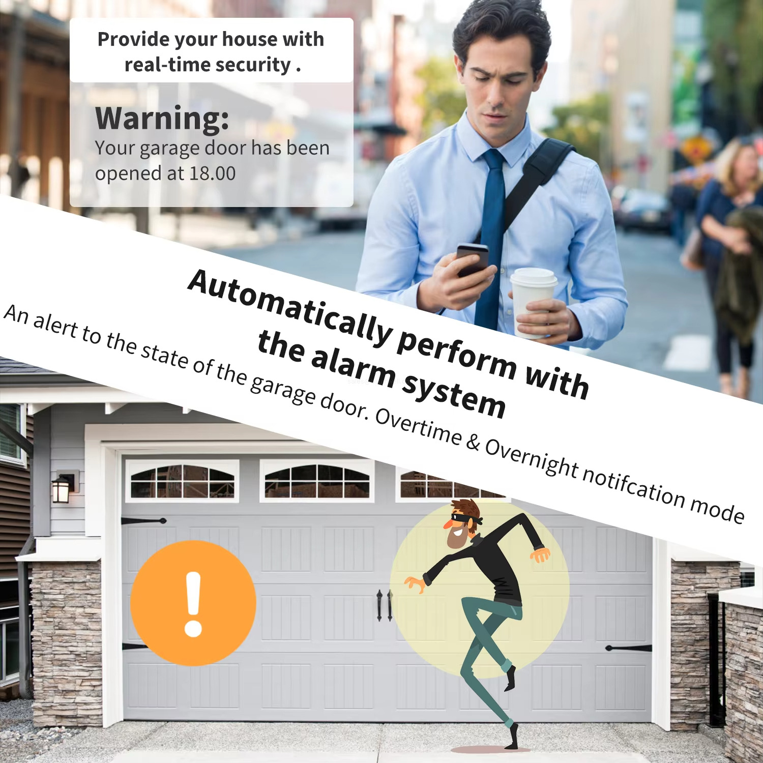 CE FCC RoHS certified garage opener