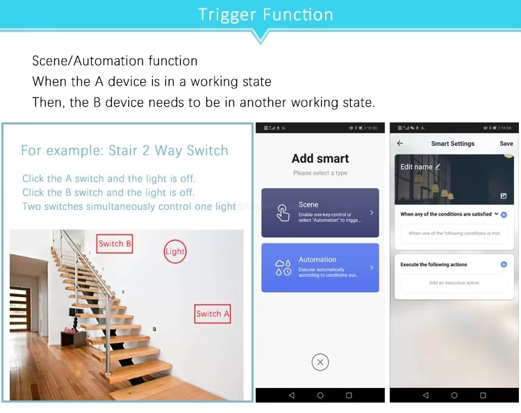 For example: Stair 2 Way Switch