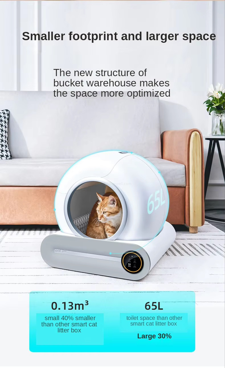 Smaller footprint and larger space The new structure of bucket warehouse makesthe space more optimized