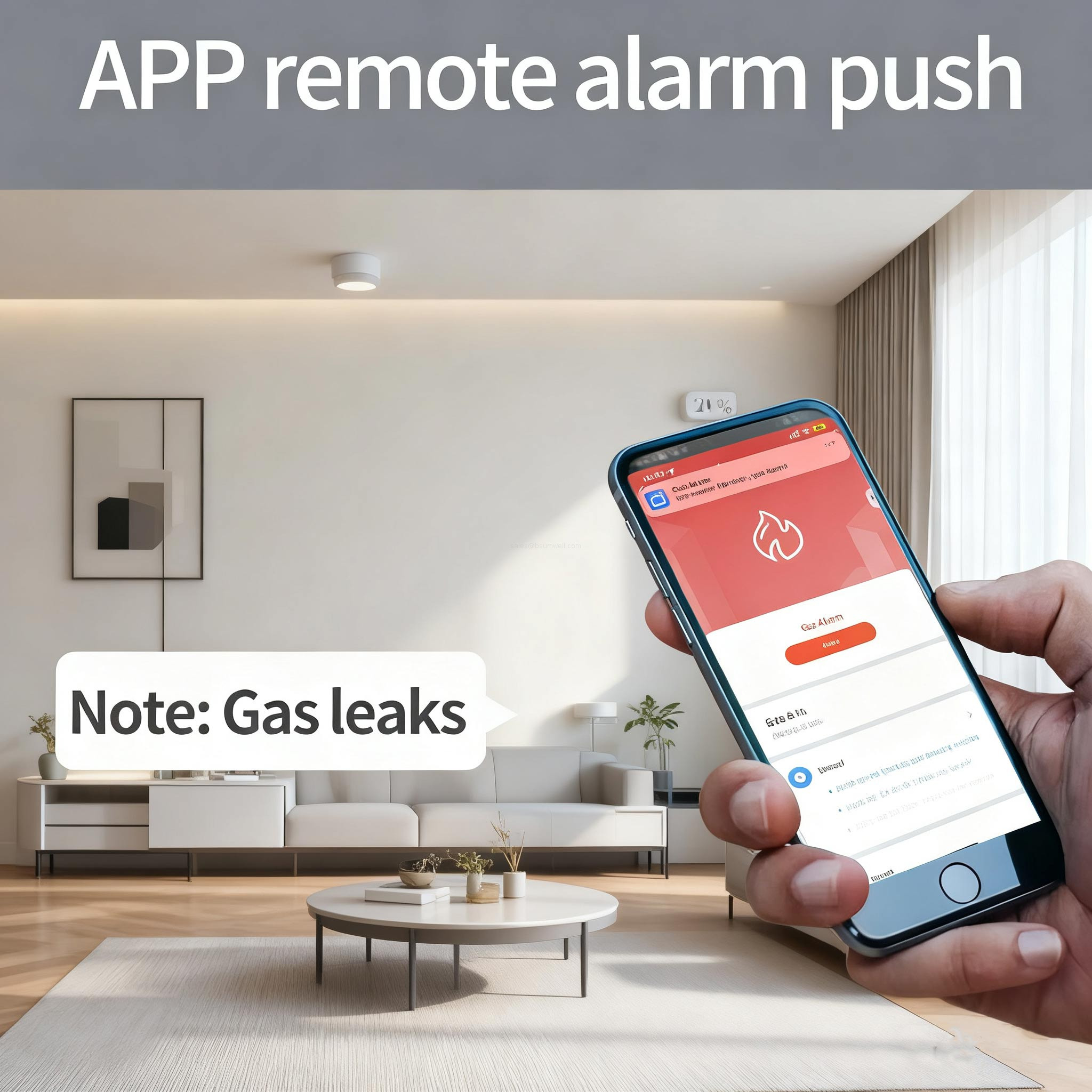 Smart Gas Leak Alarm Sensor