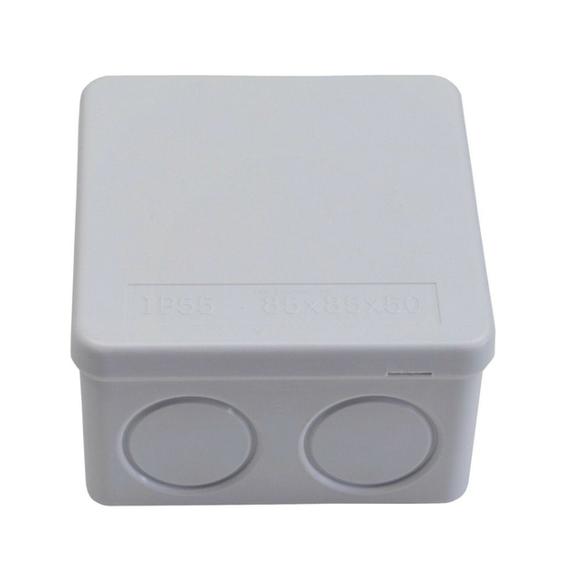 IP65 Plastic Junction Box ABS Waterproof Enclosure Terminal Box With Rubber Plugs Outdoor Electrical Distribution Box