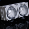 RCD protected waterproof outdoor socket