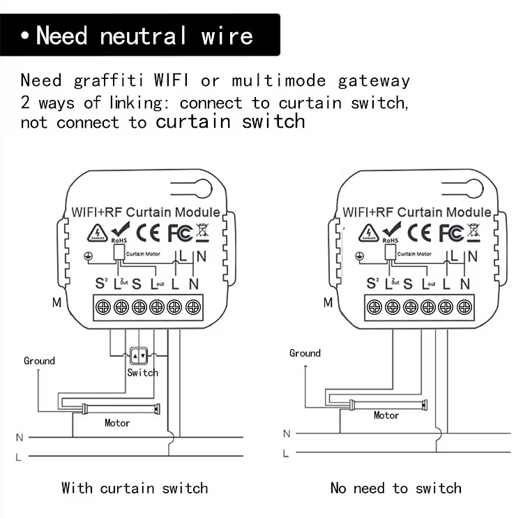 Need neutral wire.