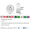Tuya WiFi Smart Plug 16A/10A Remote Control Power Socket, Works with Google Home & Alexa, US/EU/AU/UK Plugs Available