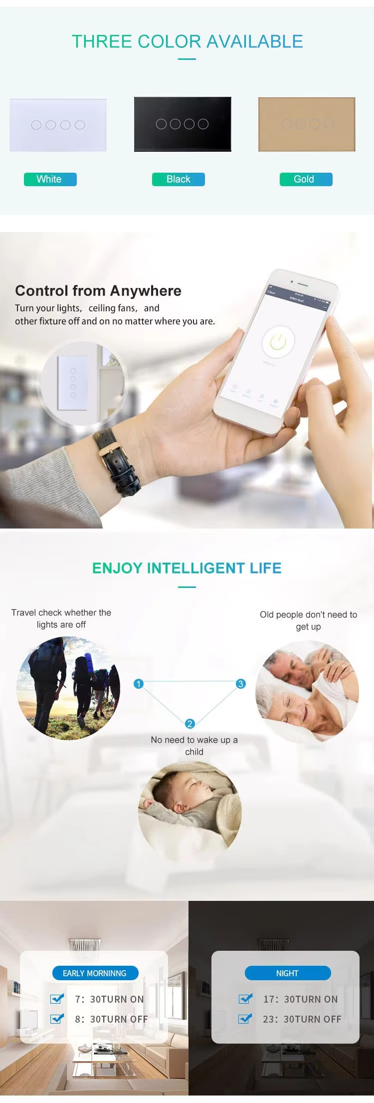 THREE COLOR AVAILABLE