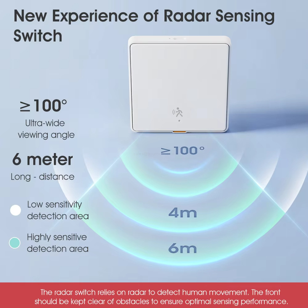New Experience of Radar Sensing Switch