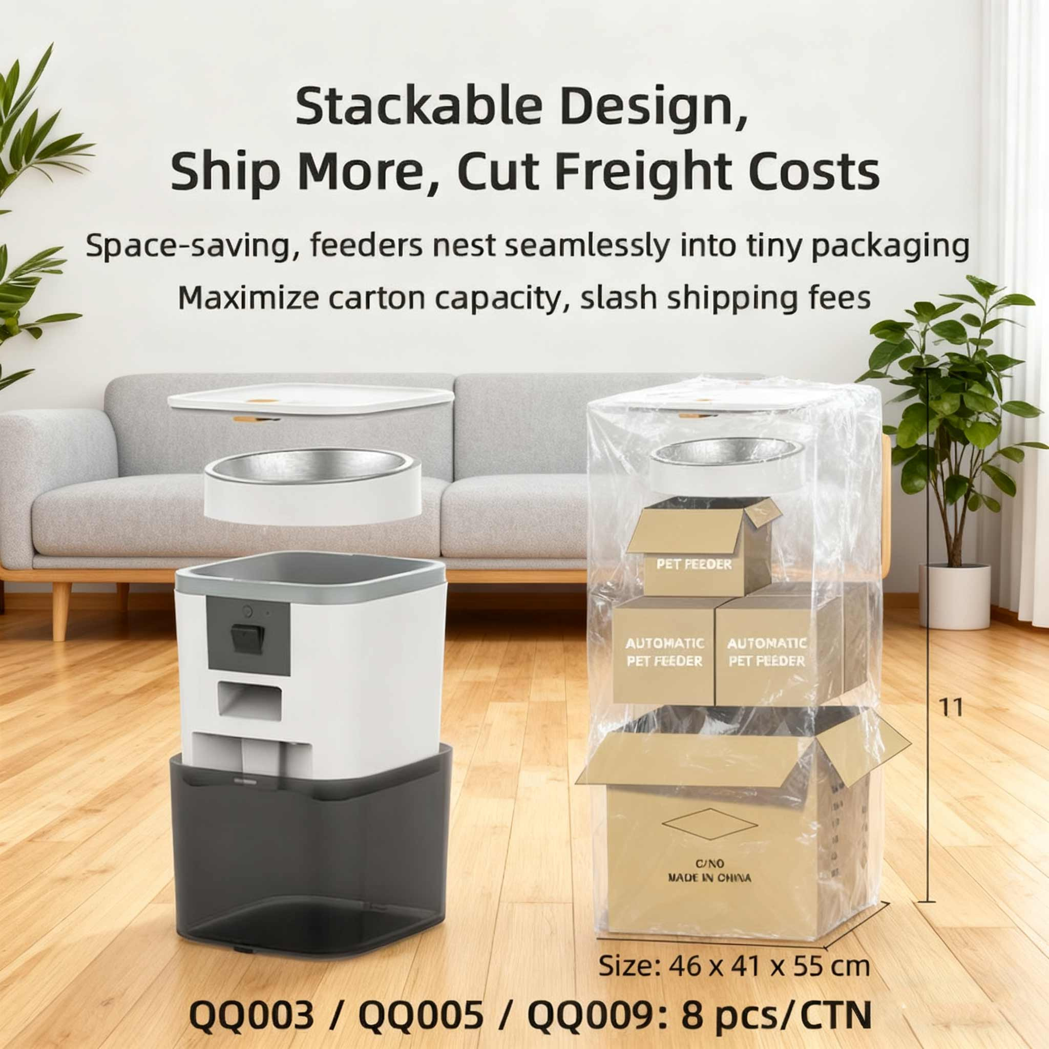 6L Dog Cat Feeder With Camera