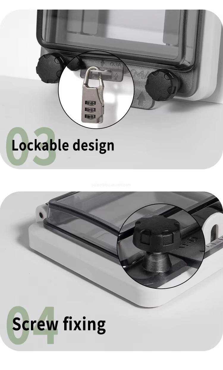 Lockable design