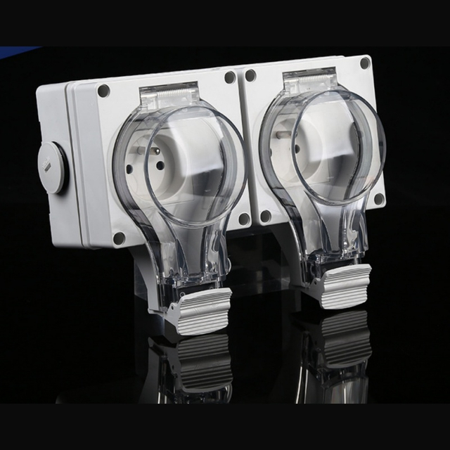 UV-Resistant Outdoor Socket CE RoHS Certified