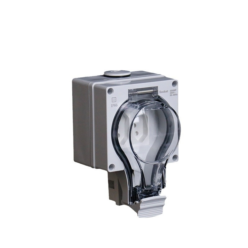 INMETRO approved IP66 socket​ 10A 250V residential power outlet