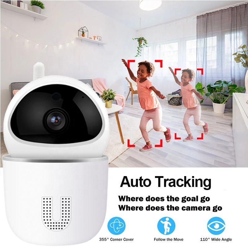 360 Degree Full HD 1080P Wireless Indoor Home Security Powered Battery IP CCTV System Surveillance Smart Cameras