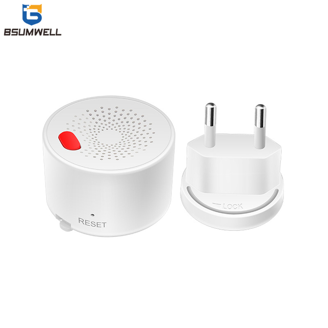 High quality China factory wireless Zigbee Tuya wifi carbon monoxide gas detector for home alarm security