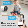 Tuya 1080P Indoor Motion Tracking 360 Degree Cloud Storage Baby Monitor Security Surveillance Camera Wireless Smart Wifi Camera