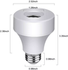 Wifi Tuya APP Smart Home Wireless Bulb Lamp Holder Compatible Amazon Alexa And Google Home