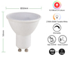 5W RGB Color Changing Decorative Wifi Smart Led Spotlight Bulb Dimmable Lamp Compatible With Tuya APP Alexa Google Home