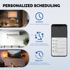 Matter Wifi Smart Socket 16A EU Smart Plug Timing Tuya App With Power Monitoring Works with Homekit Alexa
