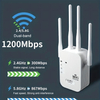 WiFi Extender 1200M WiFi Range Extender WiFi Signal Amplifier 2.4G 5G Booster