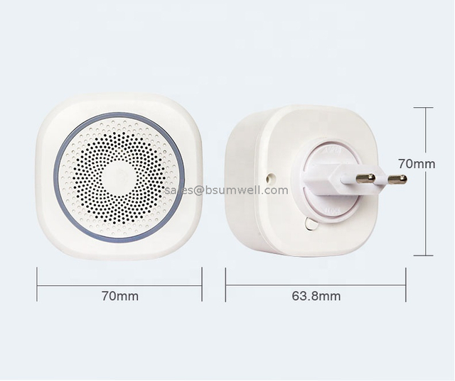 Tuya Smart Gateway Audible And Visual Alarm WIFI Alarm Sensor PIR Three in One Smart Home Anti-theft System