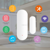 Tuya Smart Home Wifi Door Window Magnetic Alarm Home Office Zigbee Wireless Door And Window Sensor Alarm Switch