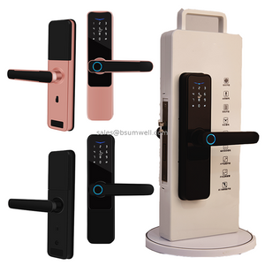 Waterproof New Available Smart Fingerprint Camera thumbprint front door lock