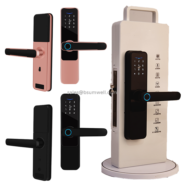 Fingerprint Smart Door Lock BLE smart lock for security door