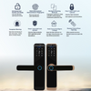 Electric Central Door Lock for Aluminum Sliding Door fingerprint door