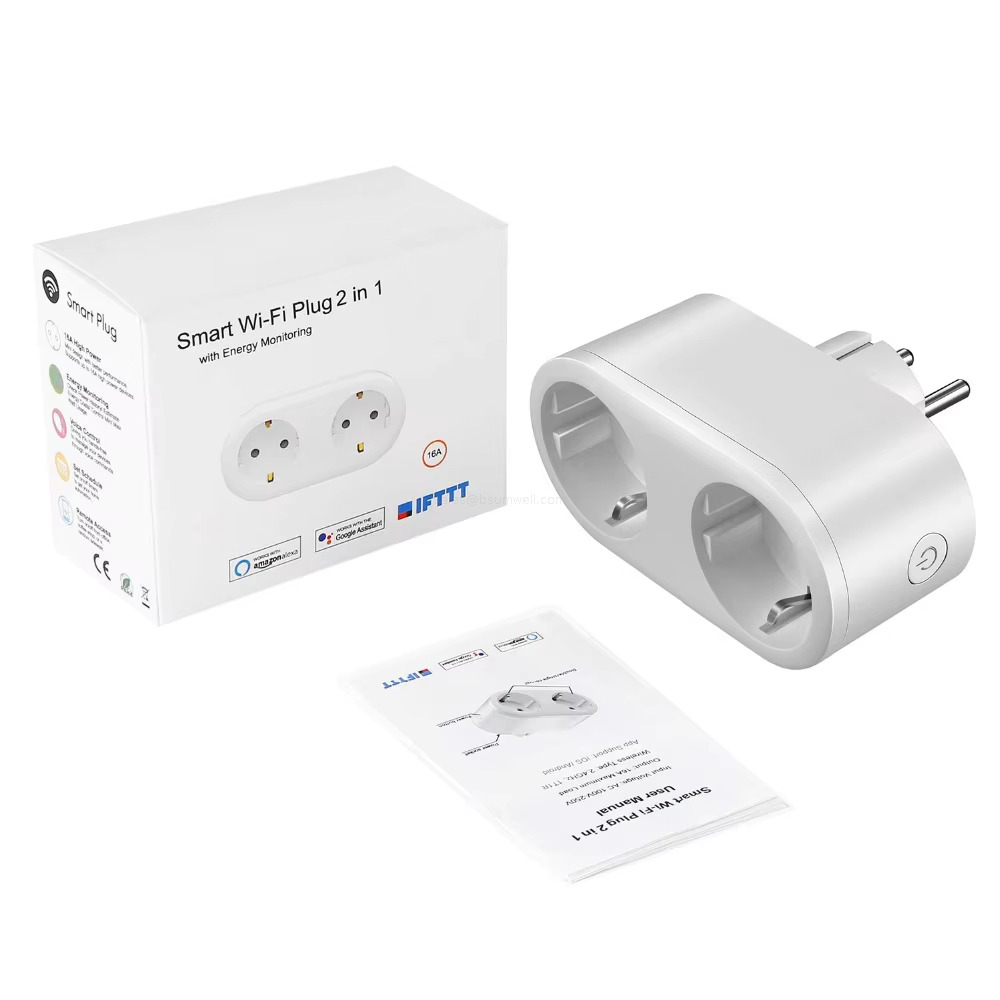 Tuya Smart EU Socket 2 in 1