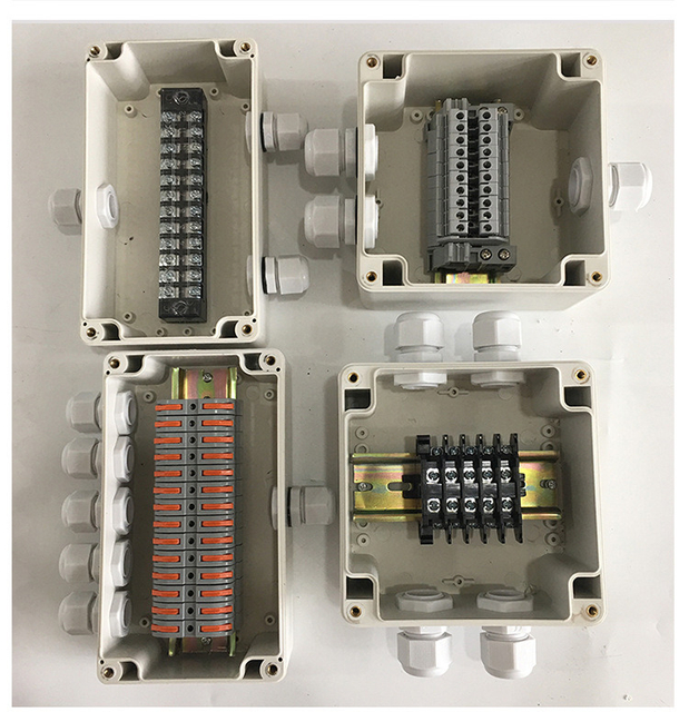 IP66 rated industrial waterproof junction box 