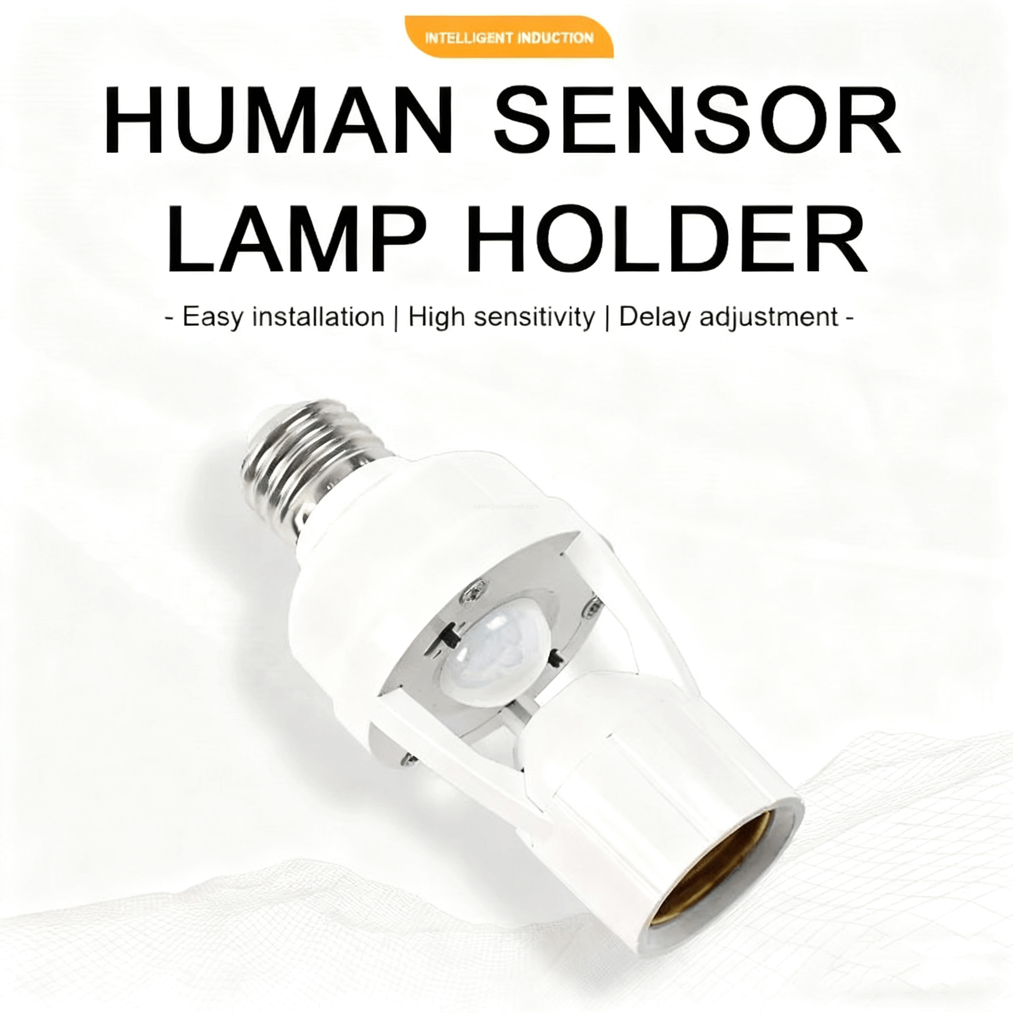 HUMAN SENSOR LAMP HOLDER