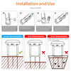 install capacitive Soil Moisture Sensor Weatherproof Durability