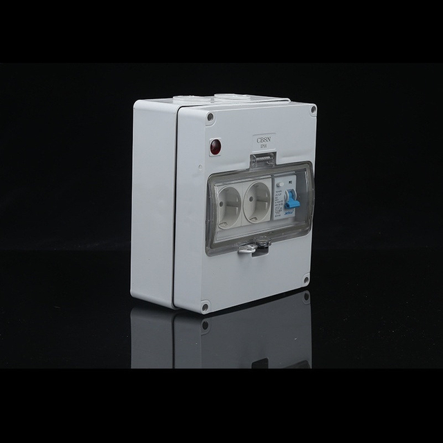 1-gang switch dual EU sockets