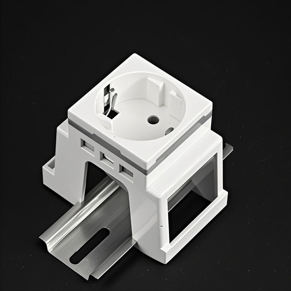 Plug-in German DIN rail solution
