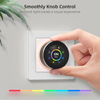 Smoothly Knob Control: Ambient light create a visual experience