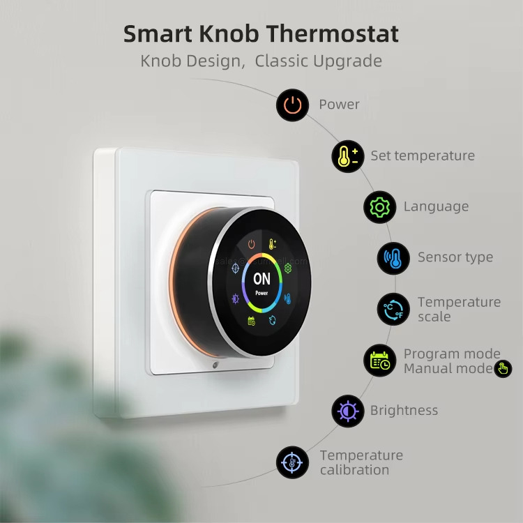 Smart Knob Thermostat Knob Design, Classic Upgrade