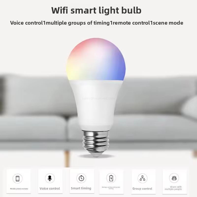 9W Voice Control Tuya Bulb