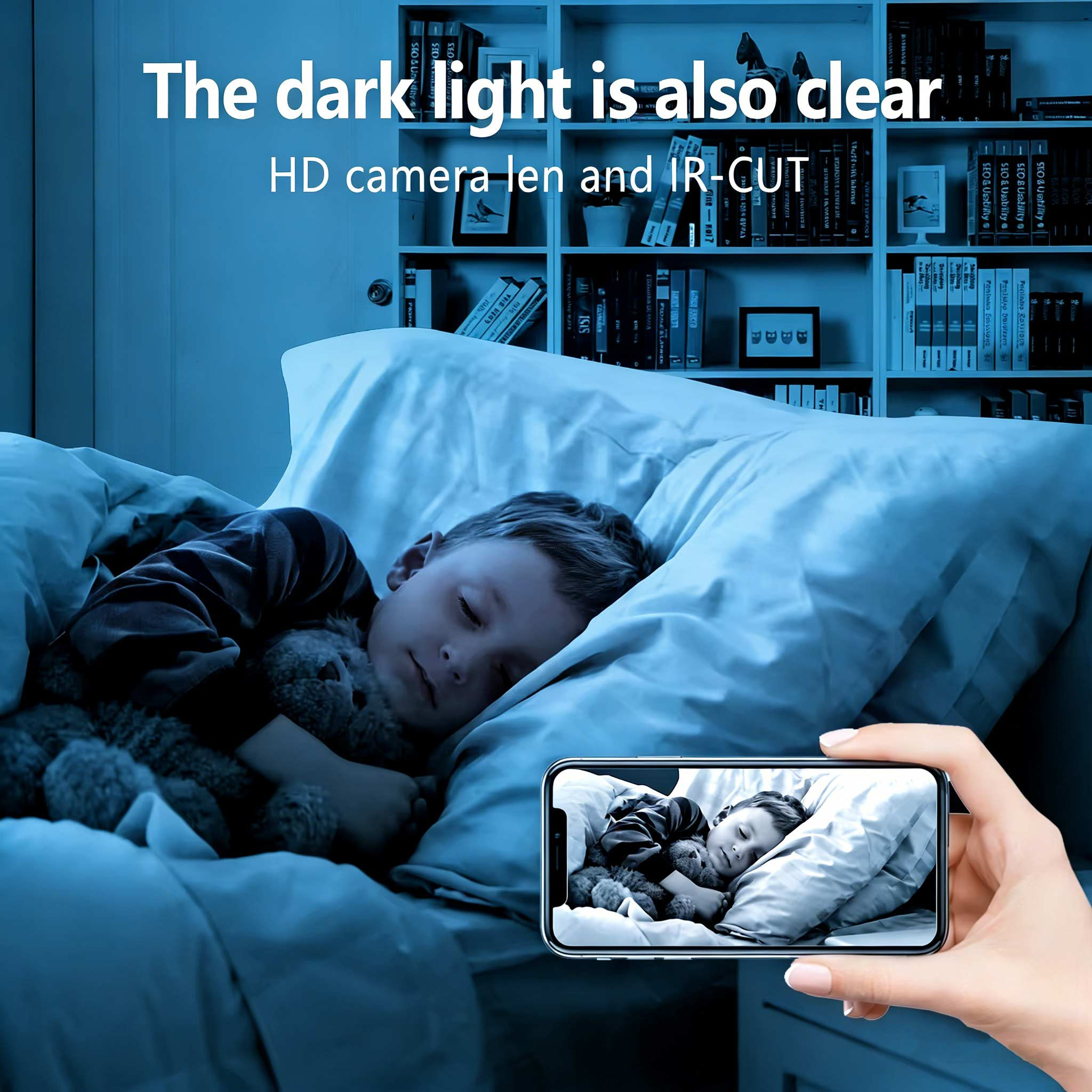 The dark light is also clear