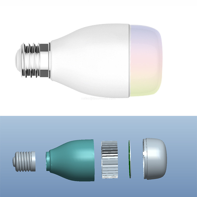 multi-scene RGBW color-changing ceiling light
