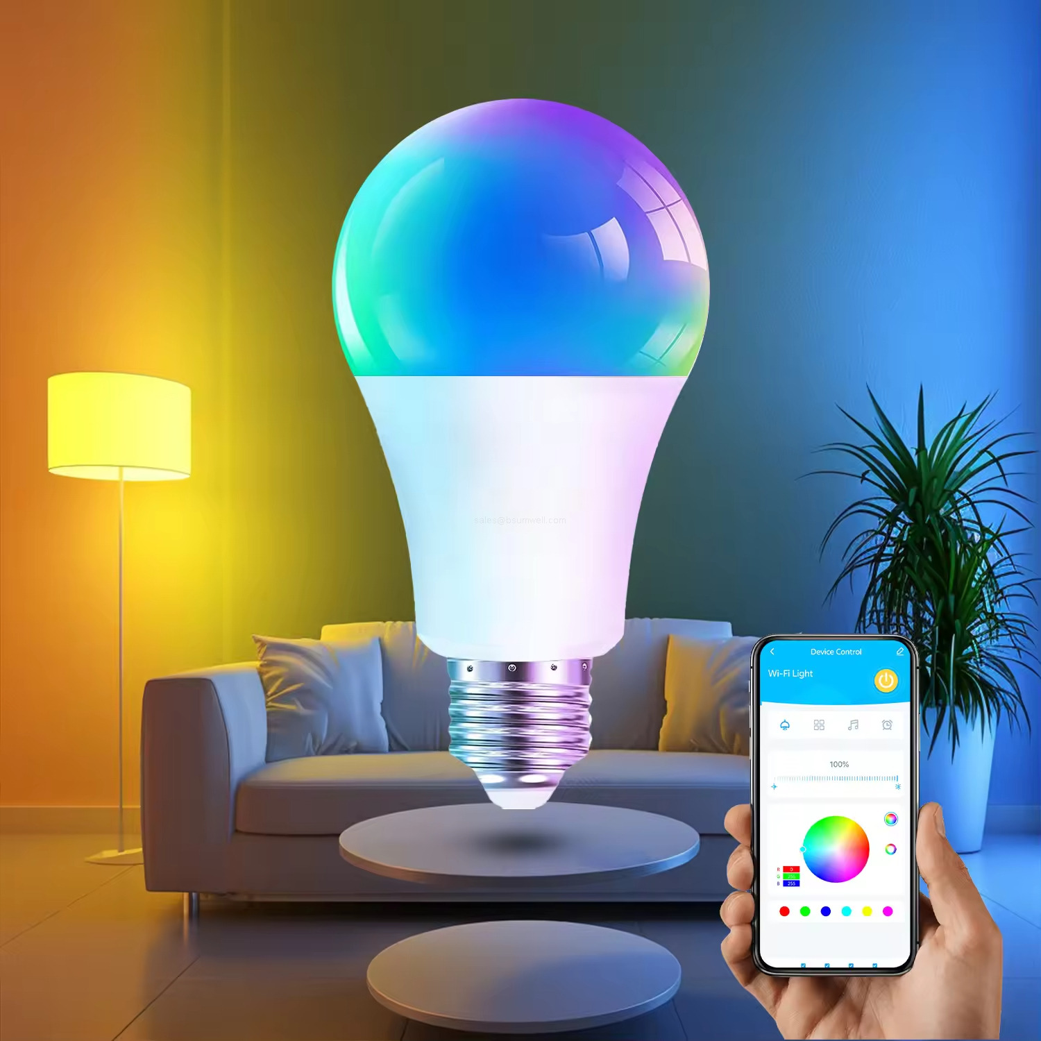 20000H long-life indoor smart bulb