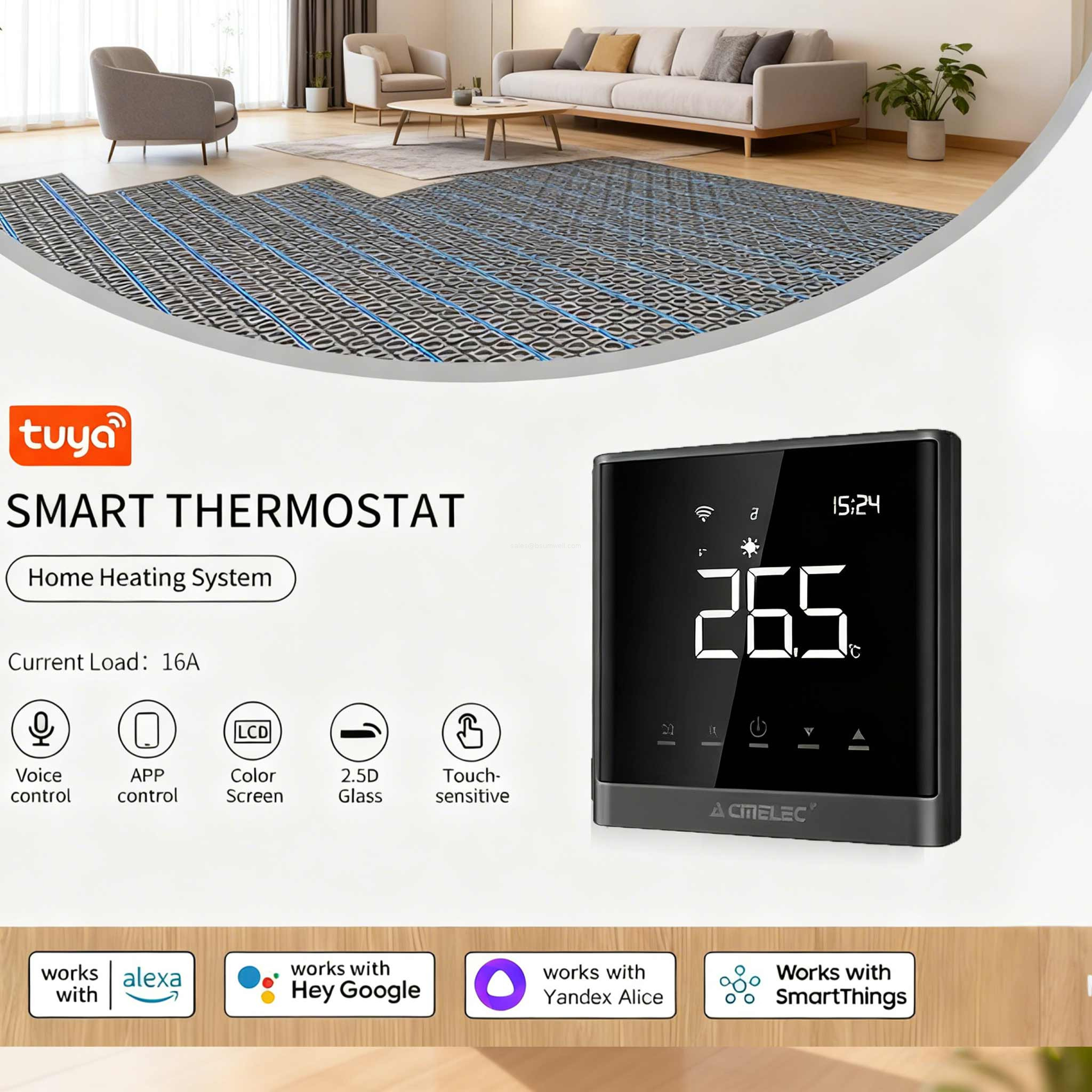 16A smart thermostat