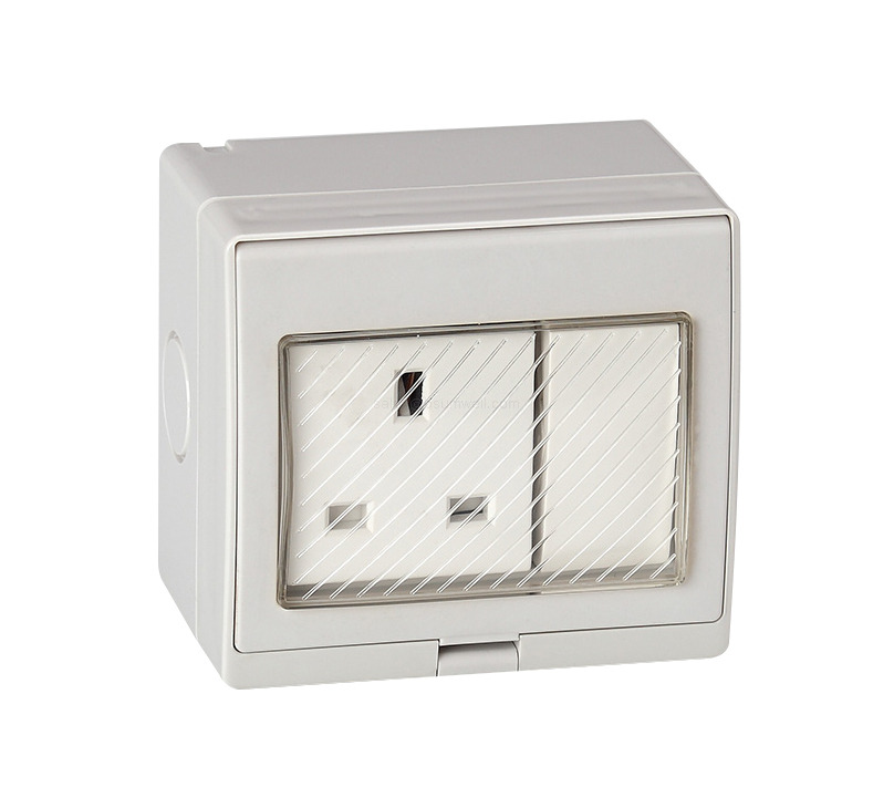 IP55 Waterproof Wall Switch Outdoor Weatherproof 1 Gang 2 Gang 1 Way Electrical Light Switch