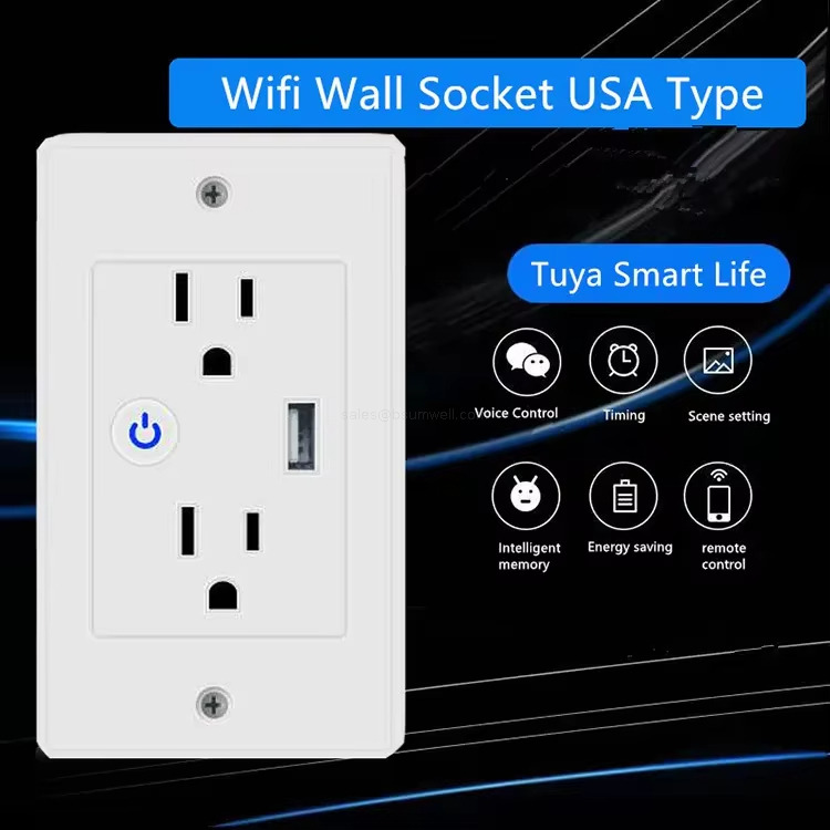 Wifi Wall Socket USA Type