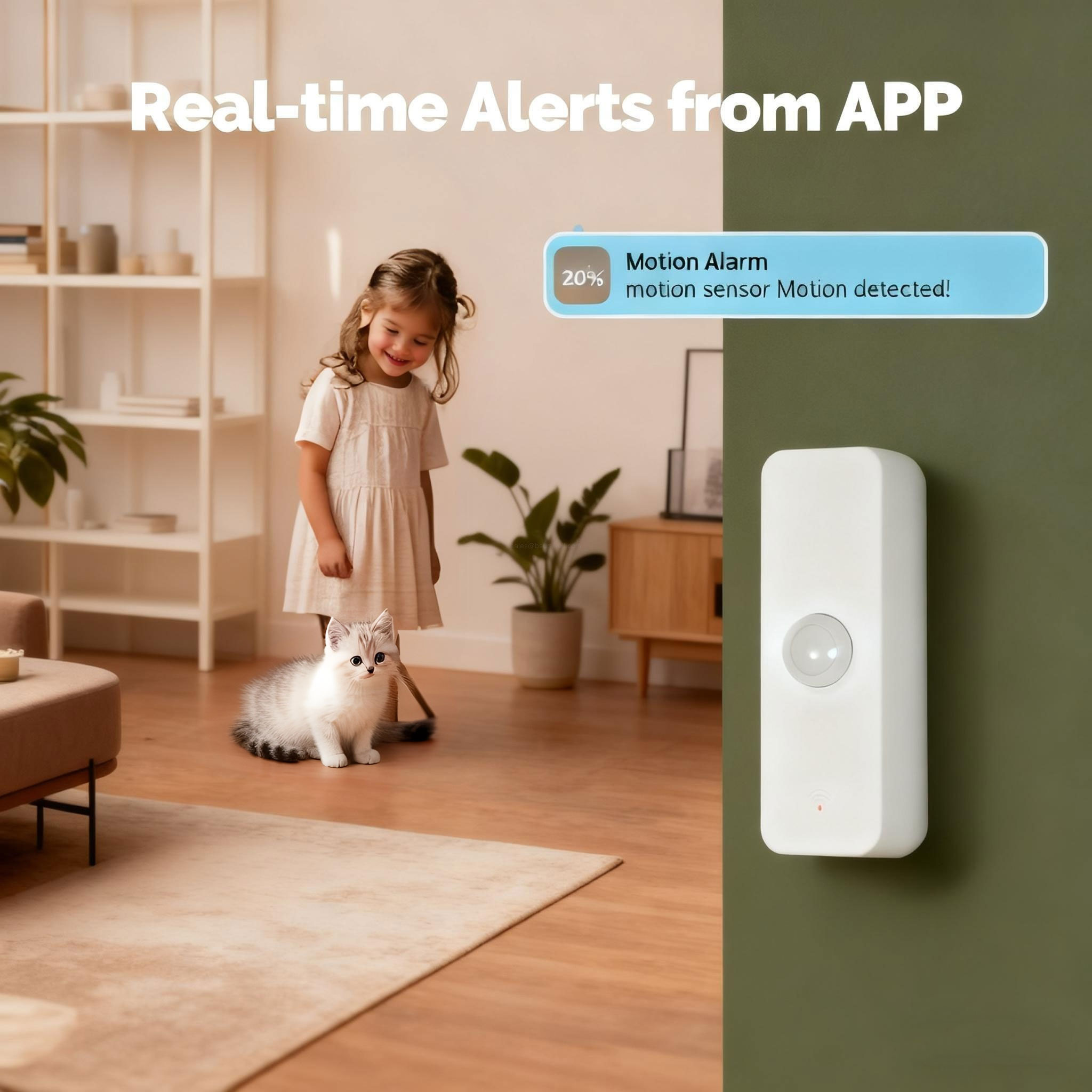 WiFi Zigbee Tuya motion detector