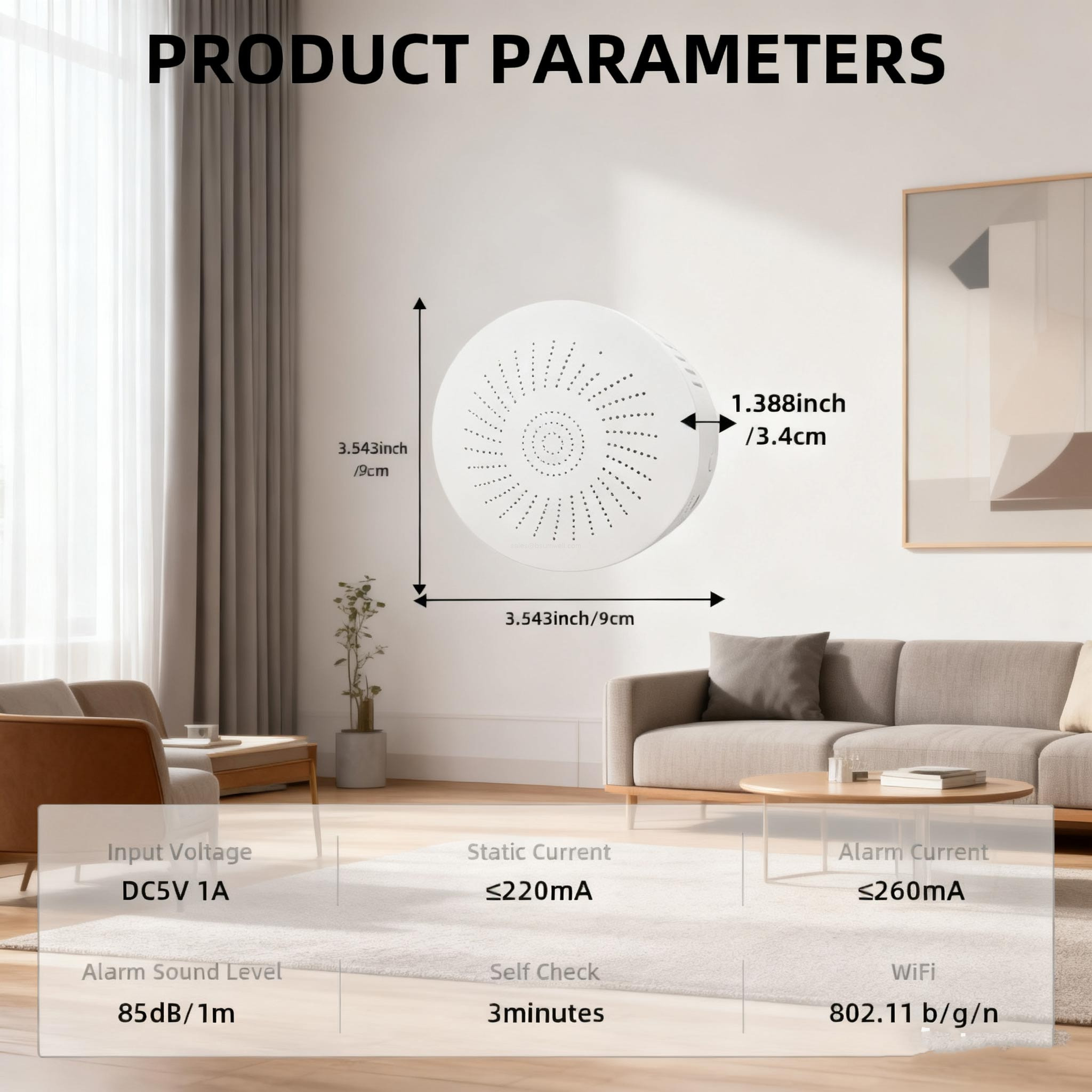 Tuya app Remote Monitor Gas Detector