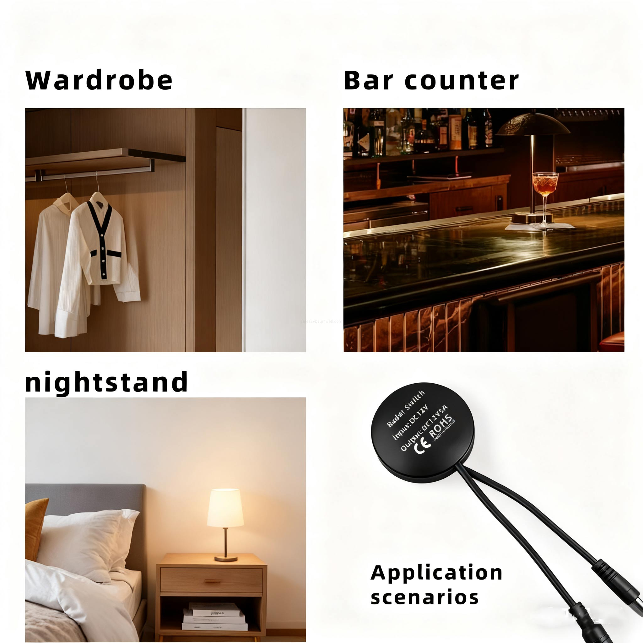 indoor low voltage motion sensor