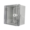 IP66 Waterproof Transparent Lockable Electrical Junction Box Enclosure 800x600x250 Factory for Solar Wind CCTV Outdoor