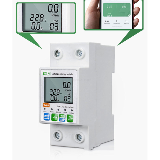 Home Office PV System WiFi Circuit Breaker